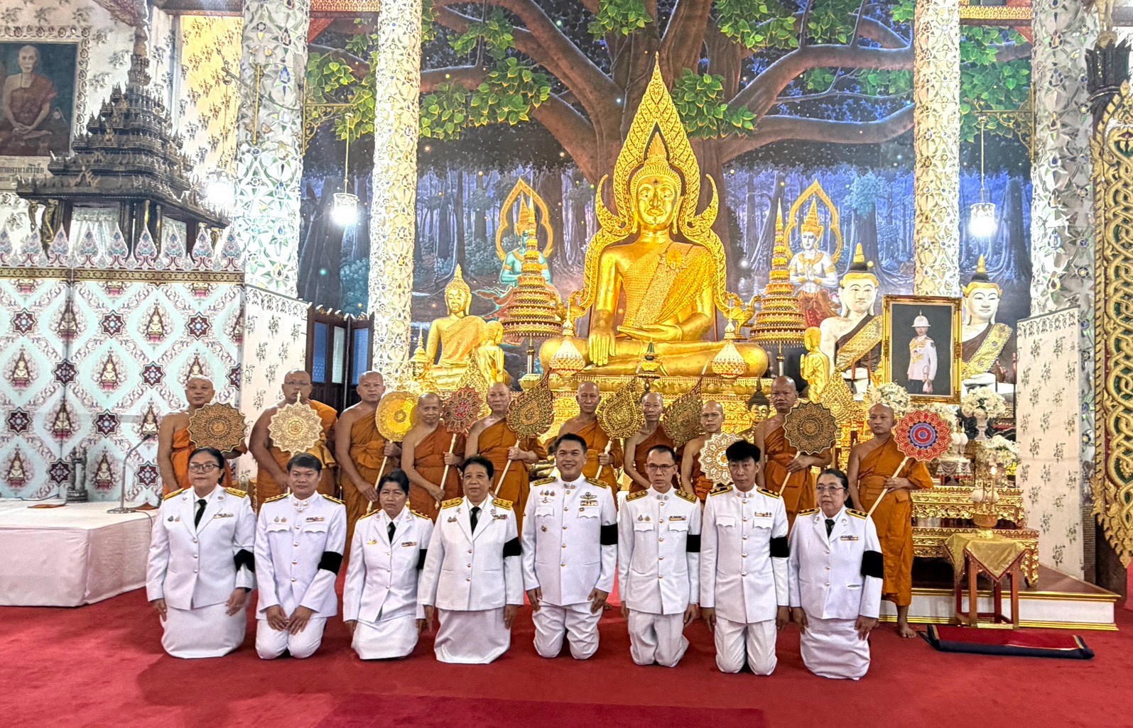 title - ส.ป.ก.แพร่ เข้าร่วมพิธีบำเพ็ญพระกุศล ครบ ๕๐ วัน (ปัญญาสมวาร) แห่งการสิ้นพระชนม์ สมเด็จพระเจ้าลูกเธอ เจ้าฟ้าพัชรกิติยาภา นเรนทิราเทพยวดี กรมหลวงราชสาริณีสิริพัชร มหาวัชรราชธิดา